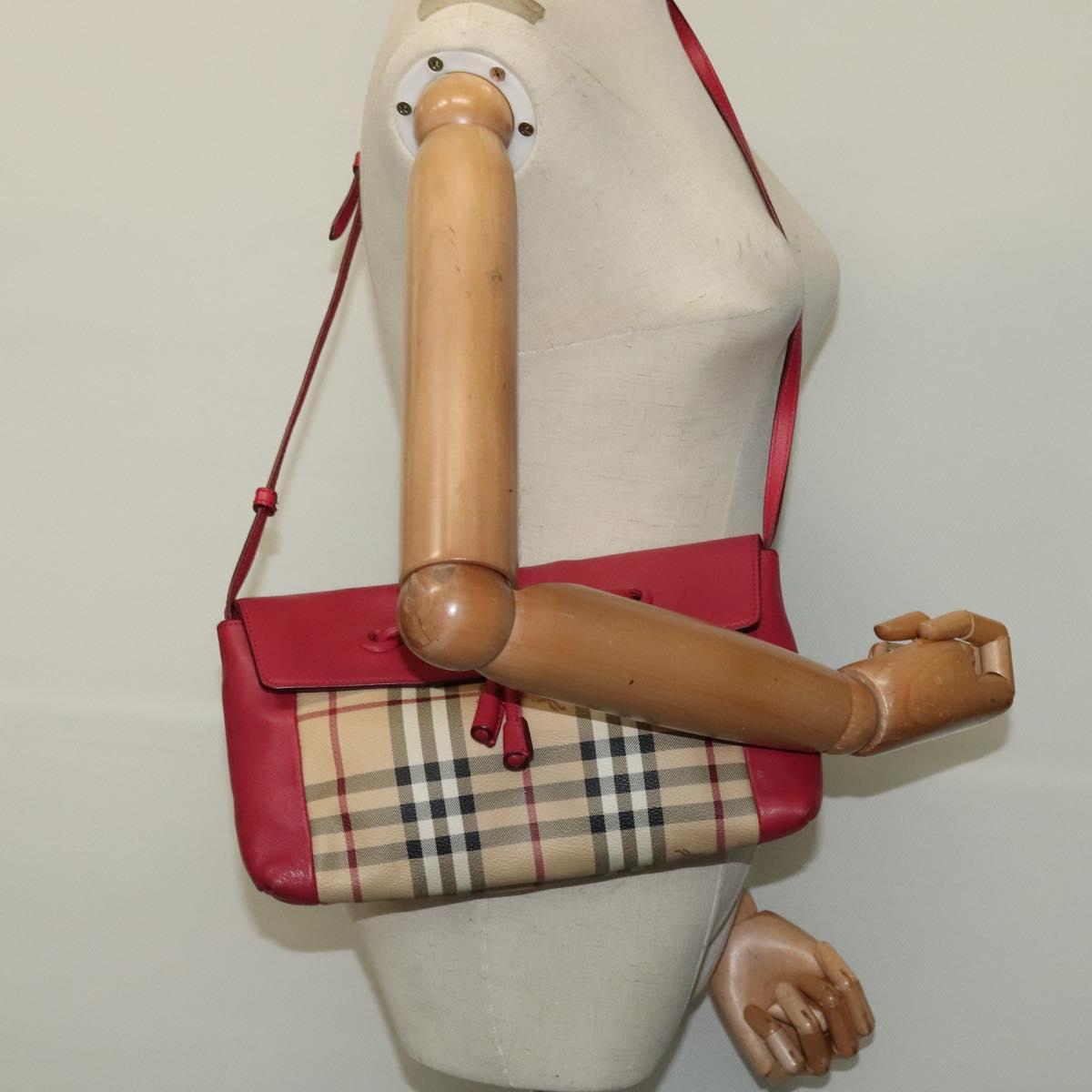 Burberry Nova Check, Beige, Canvas, shoulder
