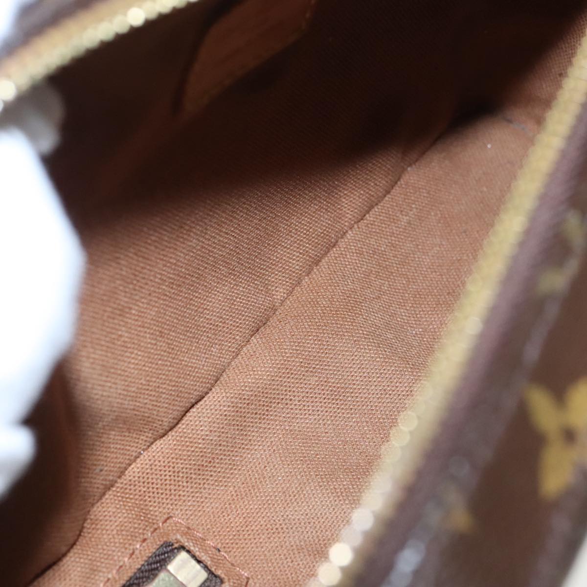 Louis Vuitton Geronimos, Brown, Canvas, shoulder