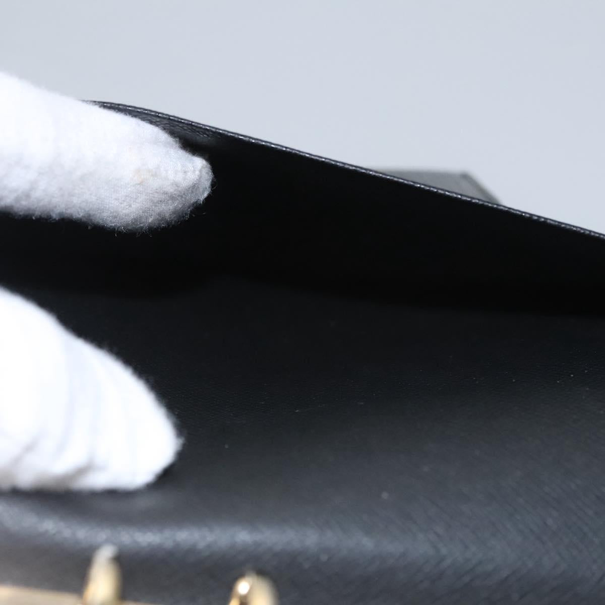 Louis Vuitton Agenda cover, Black, Leather, wallet