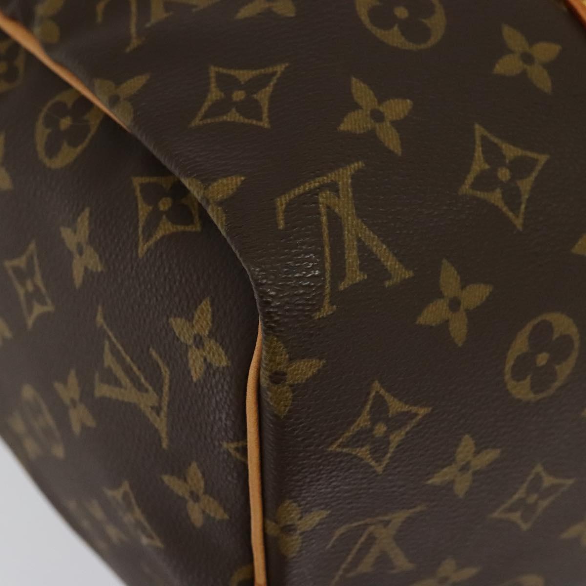 Louis Vuitton Sac Souple, Brown, Canvas, travel
