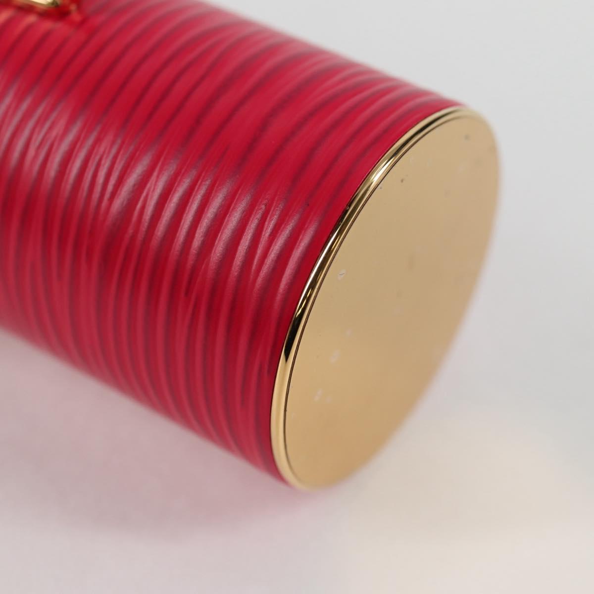 Louis Vuitton Lipstick, Red, Leather, clutch