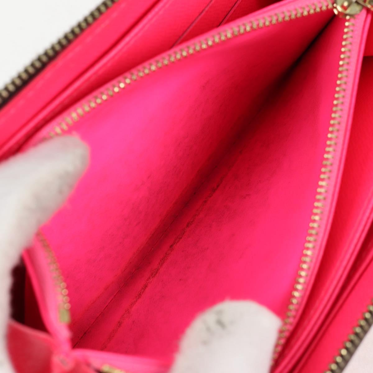 Louis Vuitton Zippy wallet, Pink, Canvas, wallet