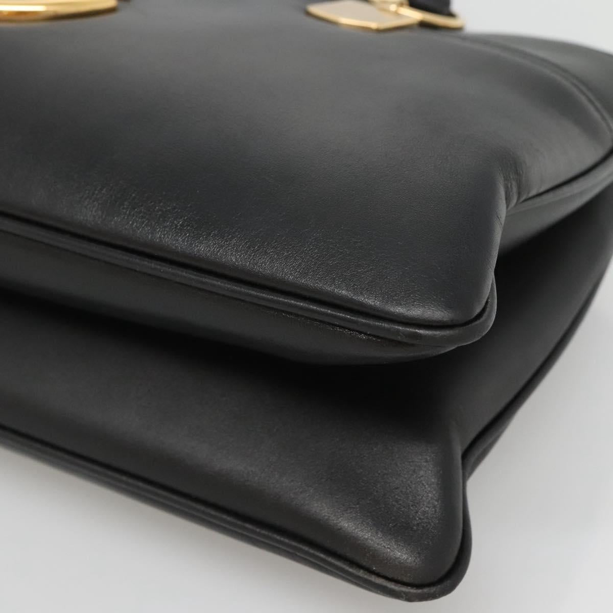 Gucci Arli, Black, Leather, handbag