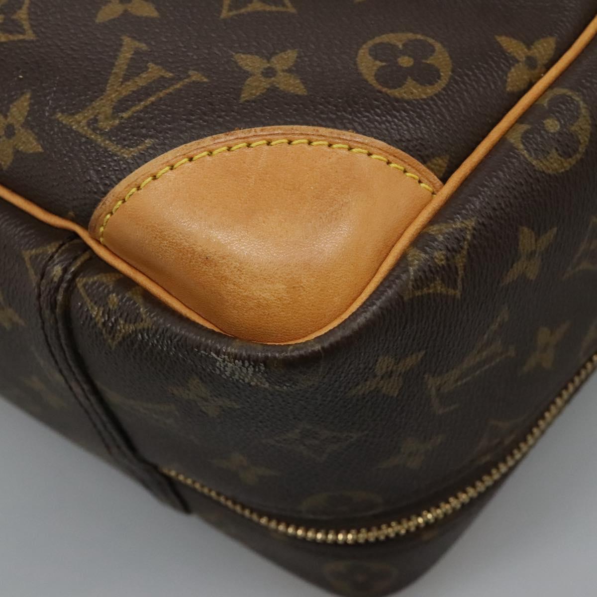 Louis Vuitton Sirius, Brown, Canvas, travel