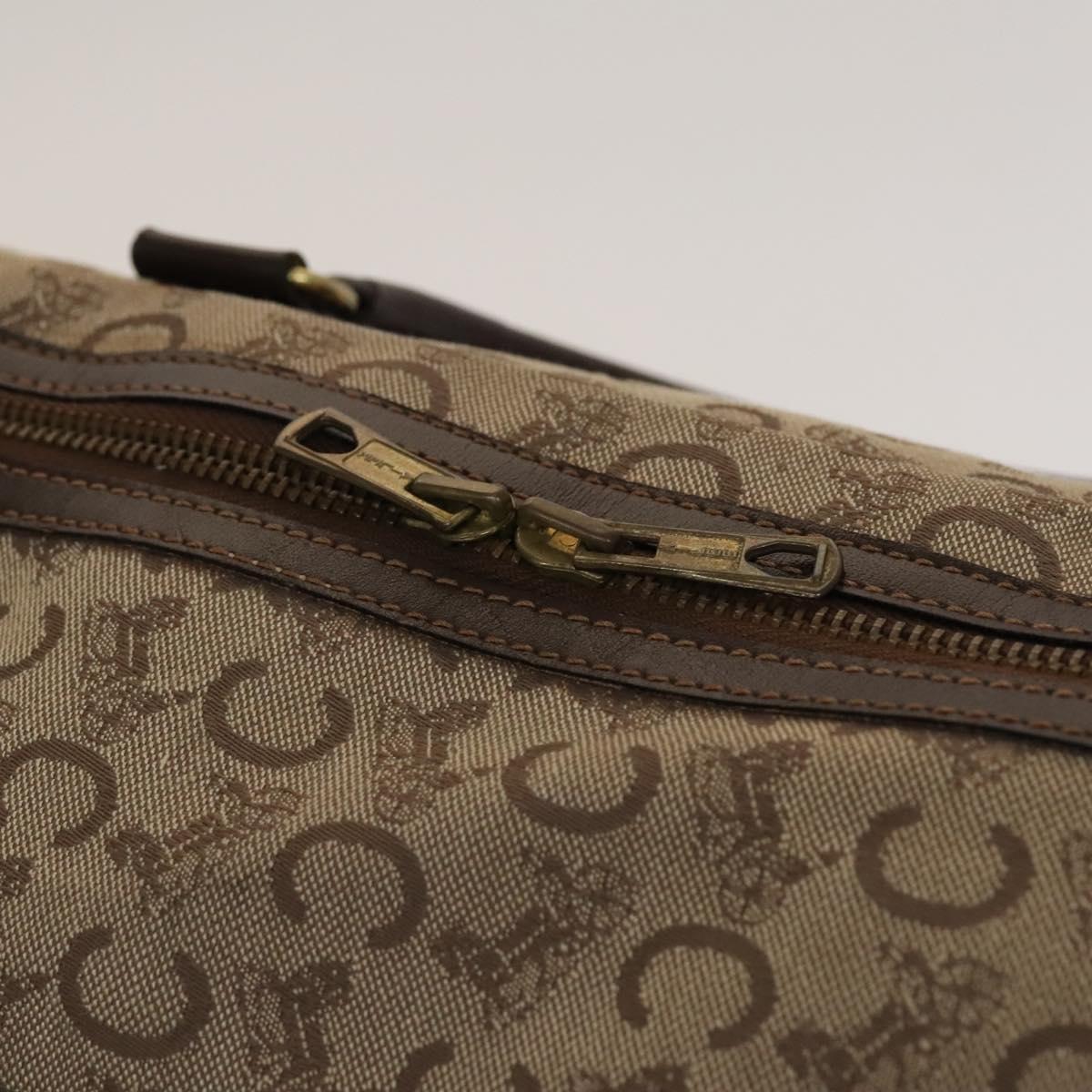 Céline Macadam, Beige, Canvas, travel