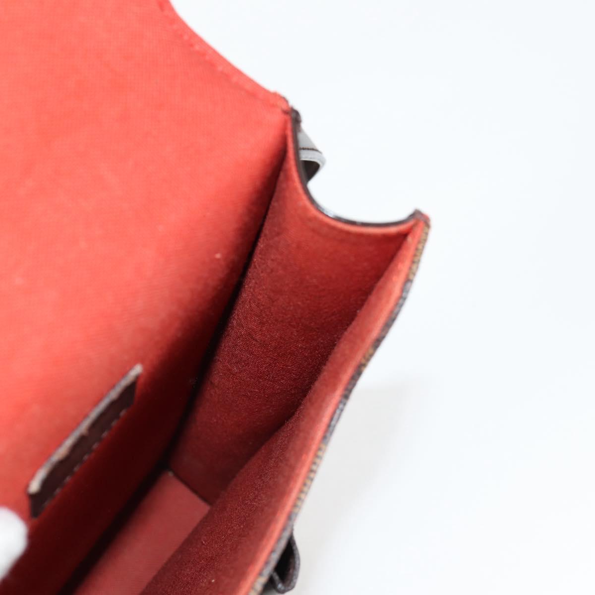 Louis Vuitton Portobello, Brown, Canvas, shoulder