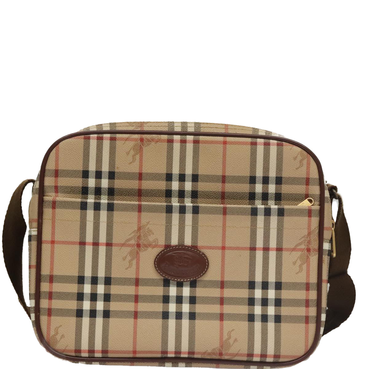Burberry Nova Check, Beige, Canvas, shoulder