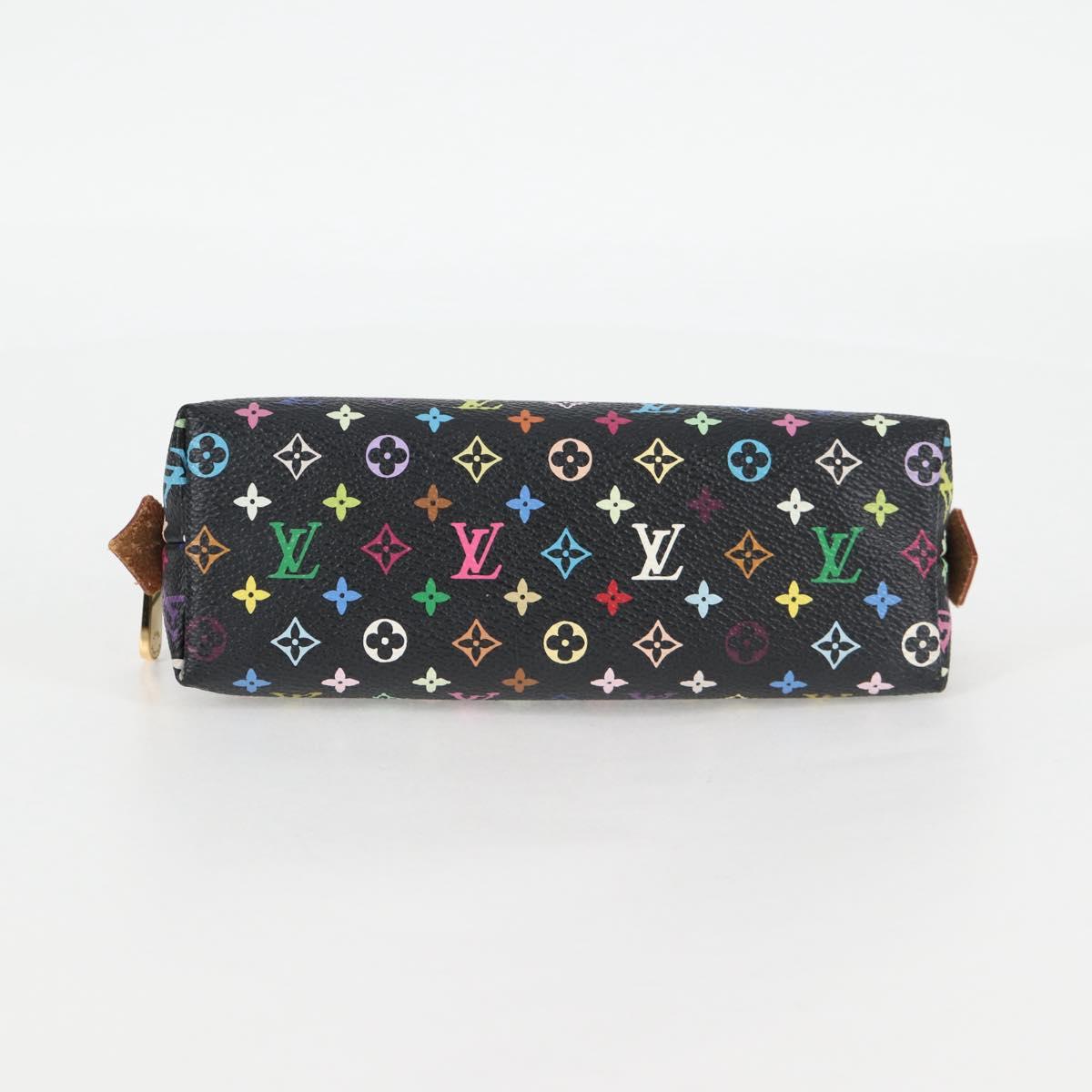 Louis Vuitton Cosmetic pouch, Black, Canvas, clutch