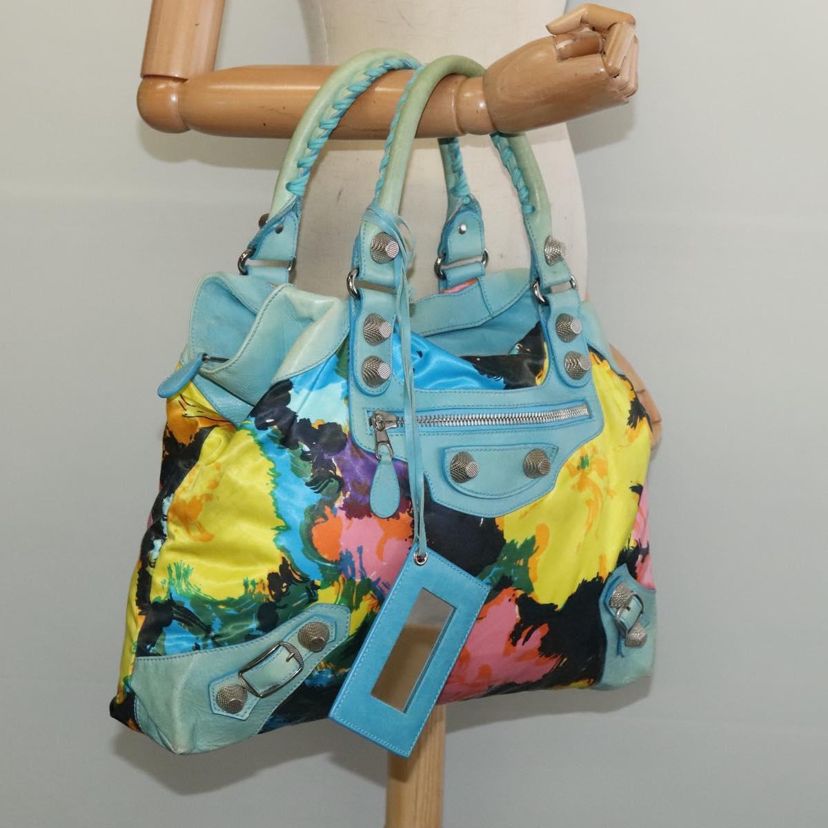 Balenciaga Giant Mini City, Multicolour, NYLON, handbag