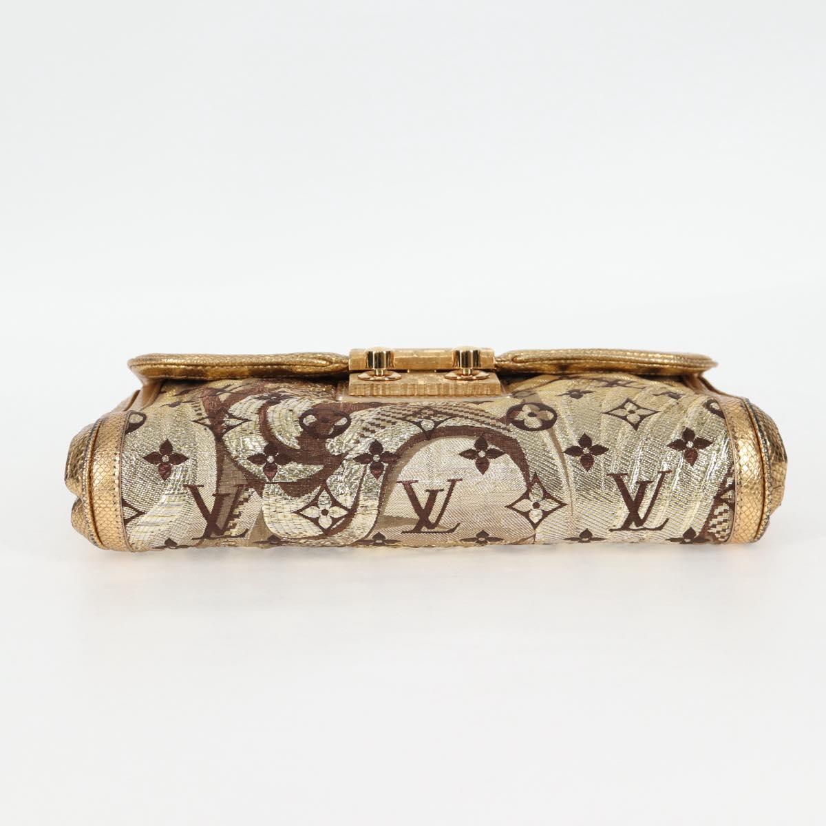 Louis Vuitton, Gold, Canvas, clutch