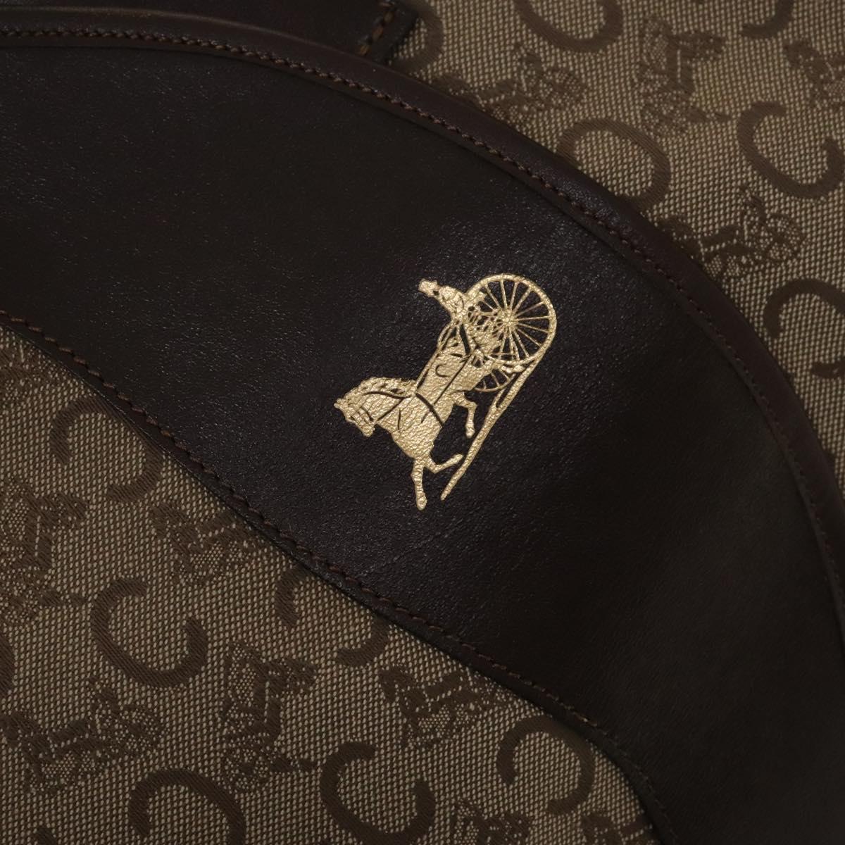 Céline Macadam, Beige, Canvas, travel