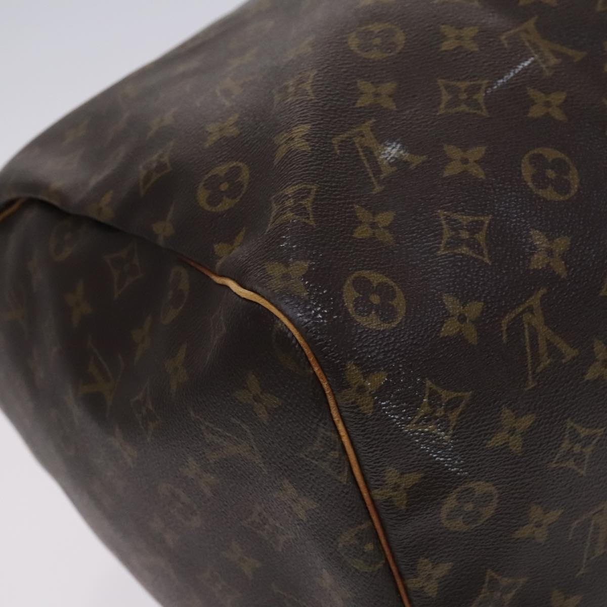Louis Vuitton Keepall 60, Brown, Canvas, travel