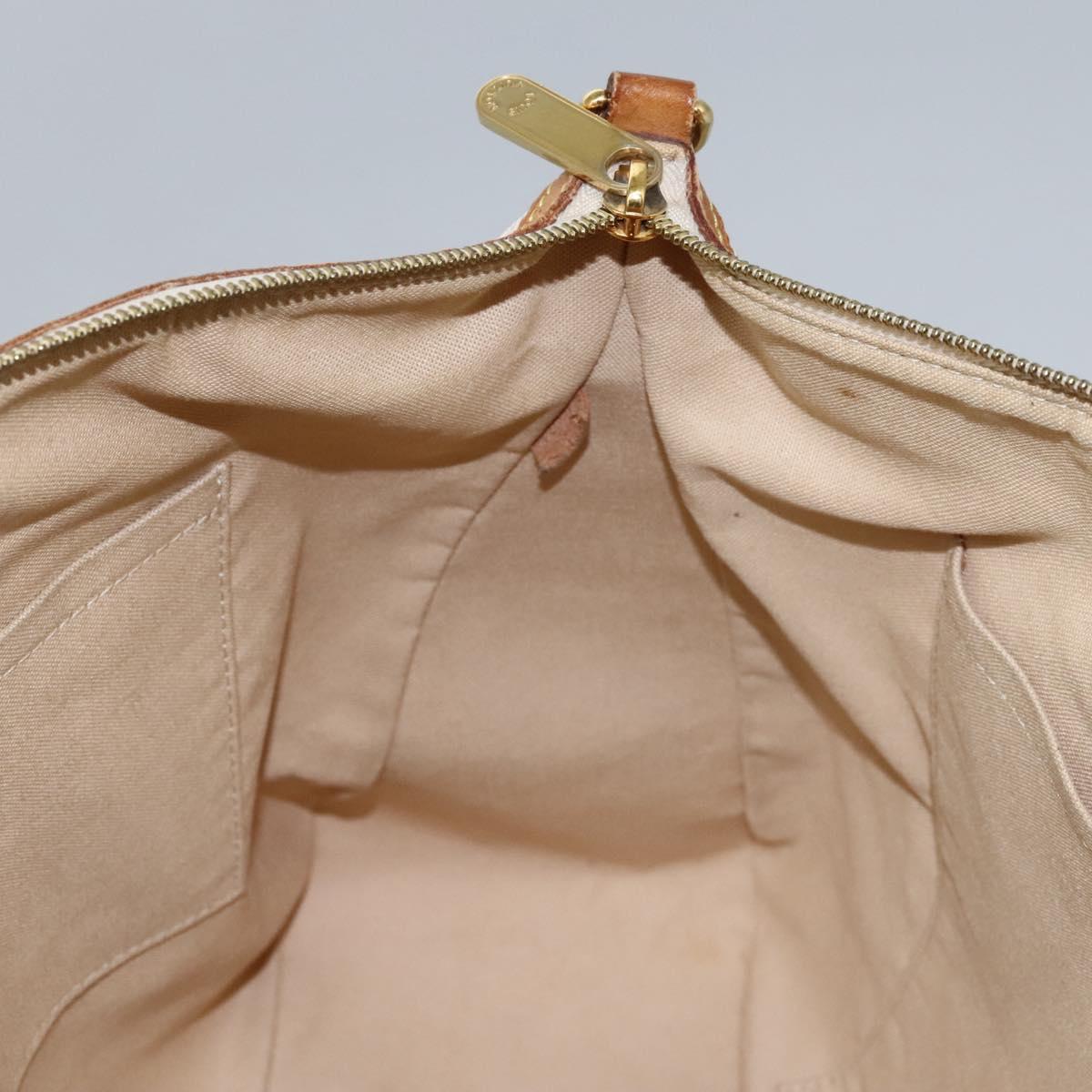 Louis Vuitton Siracusa, Grey, Canvas, shoulder