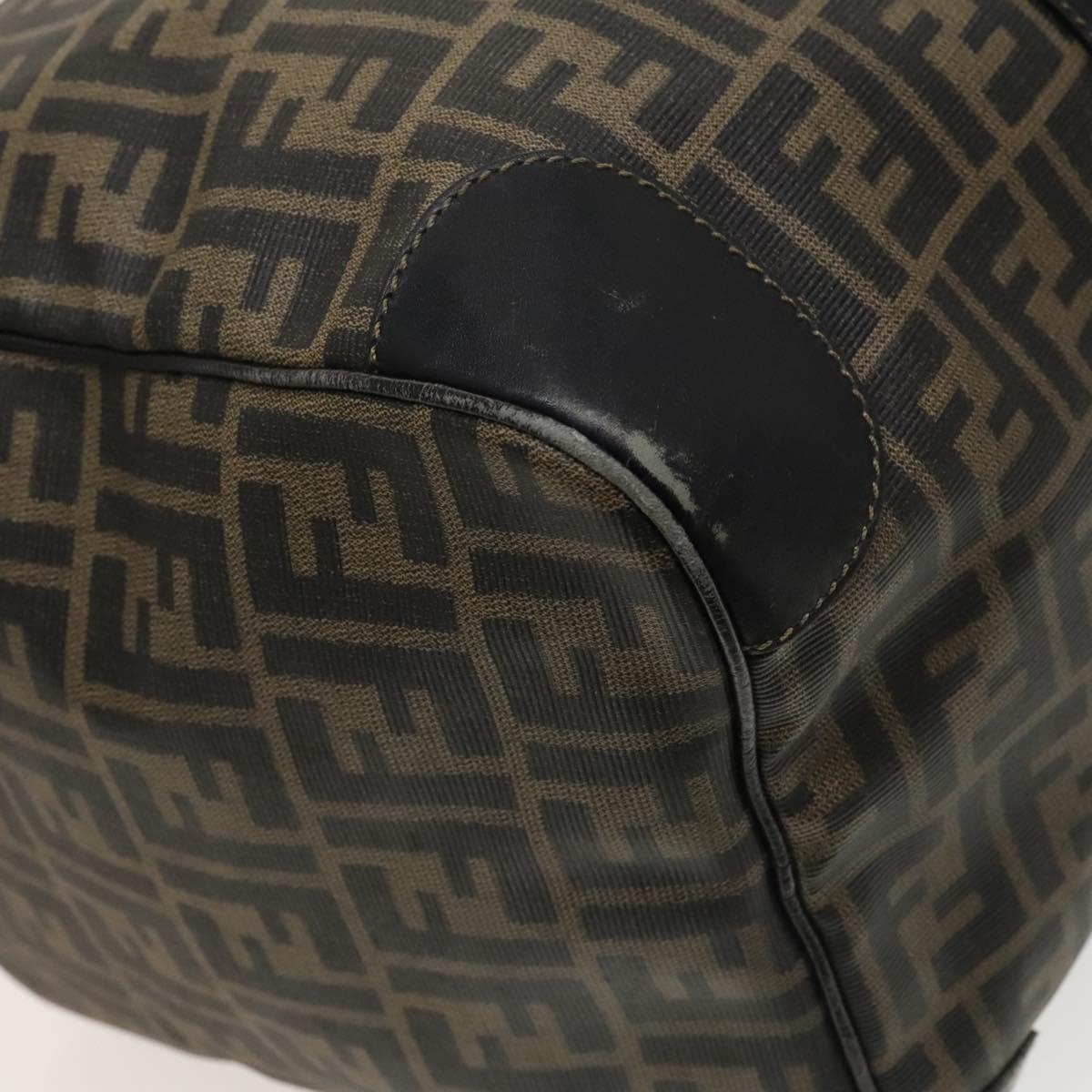 Fendi Zucca, Brown, Canvas, travel