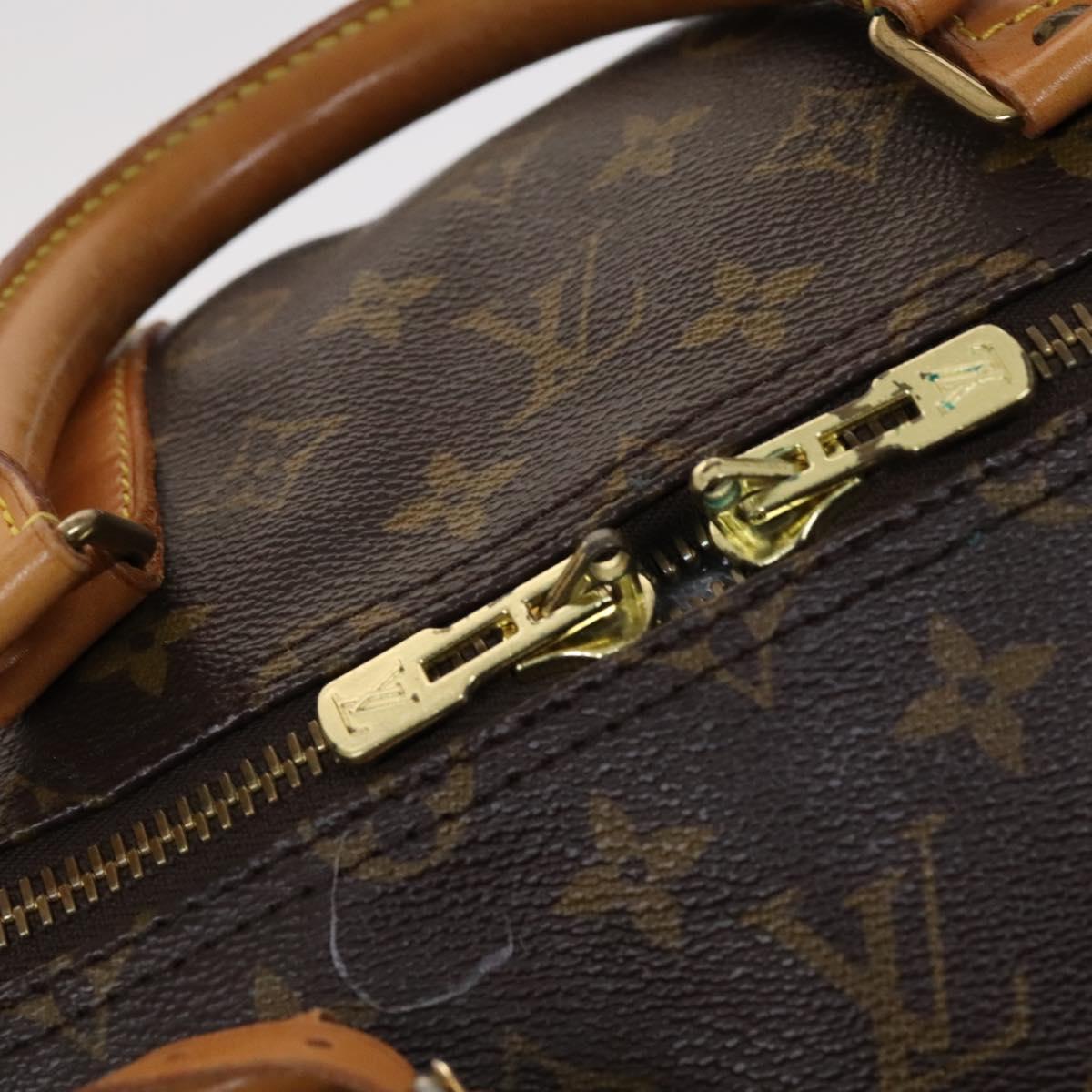 Louis Vuitton Keepall 55, Brown, Canvas, travel