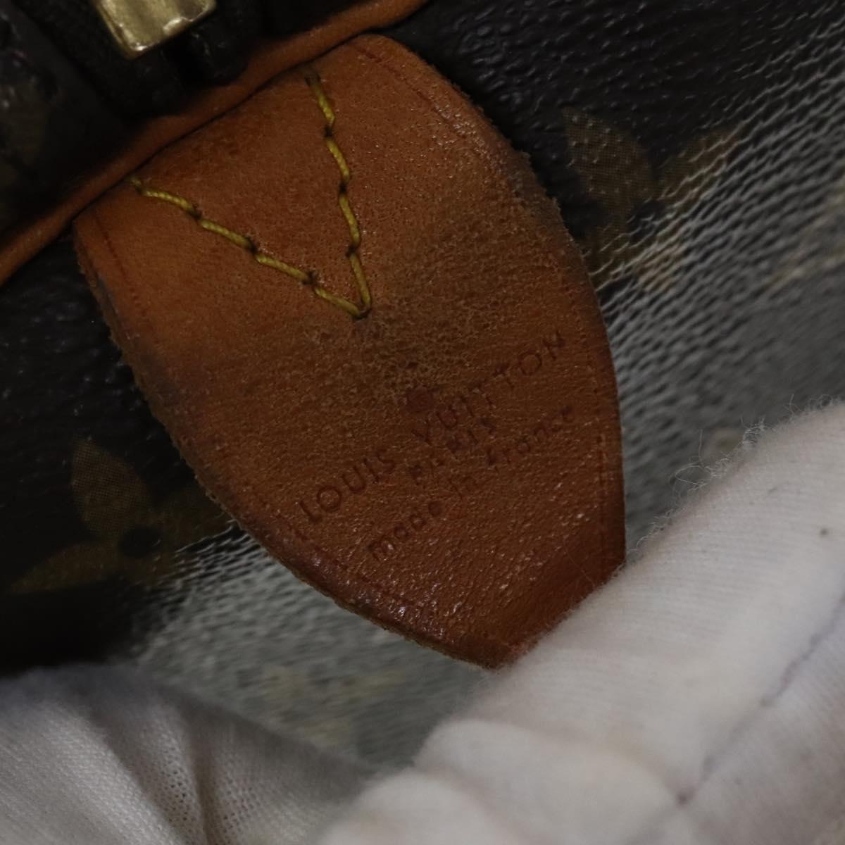 Louis Vuitton Keepall 60, Brown, Canvas, travel