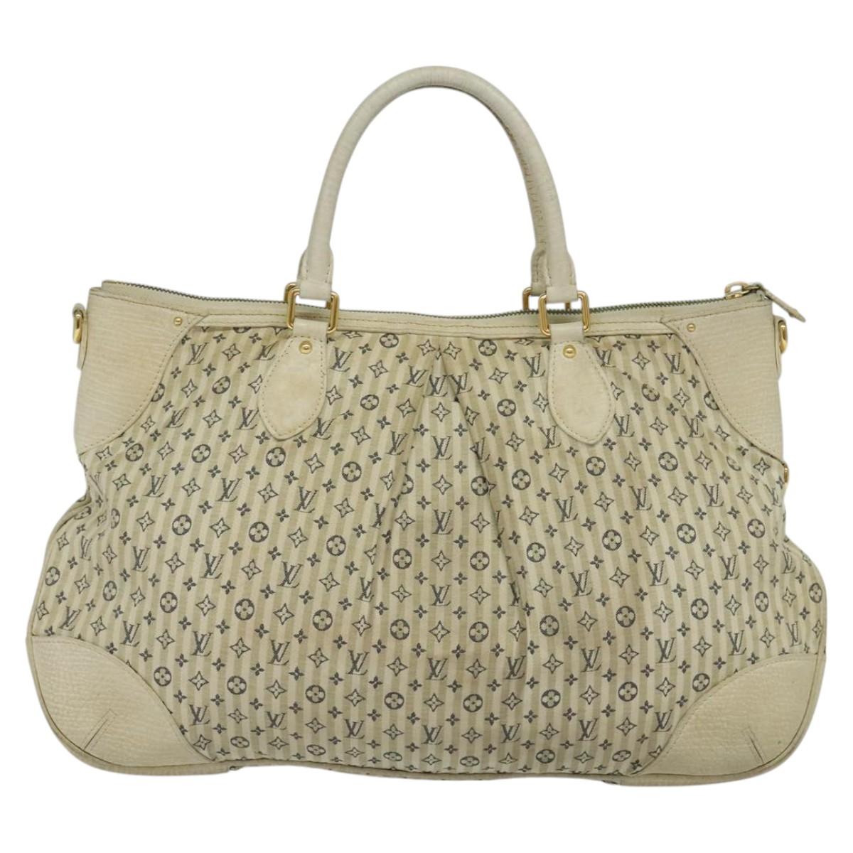 Louis Vuitton Marina GM, Blue, Canvas, handbag