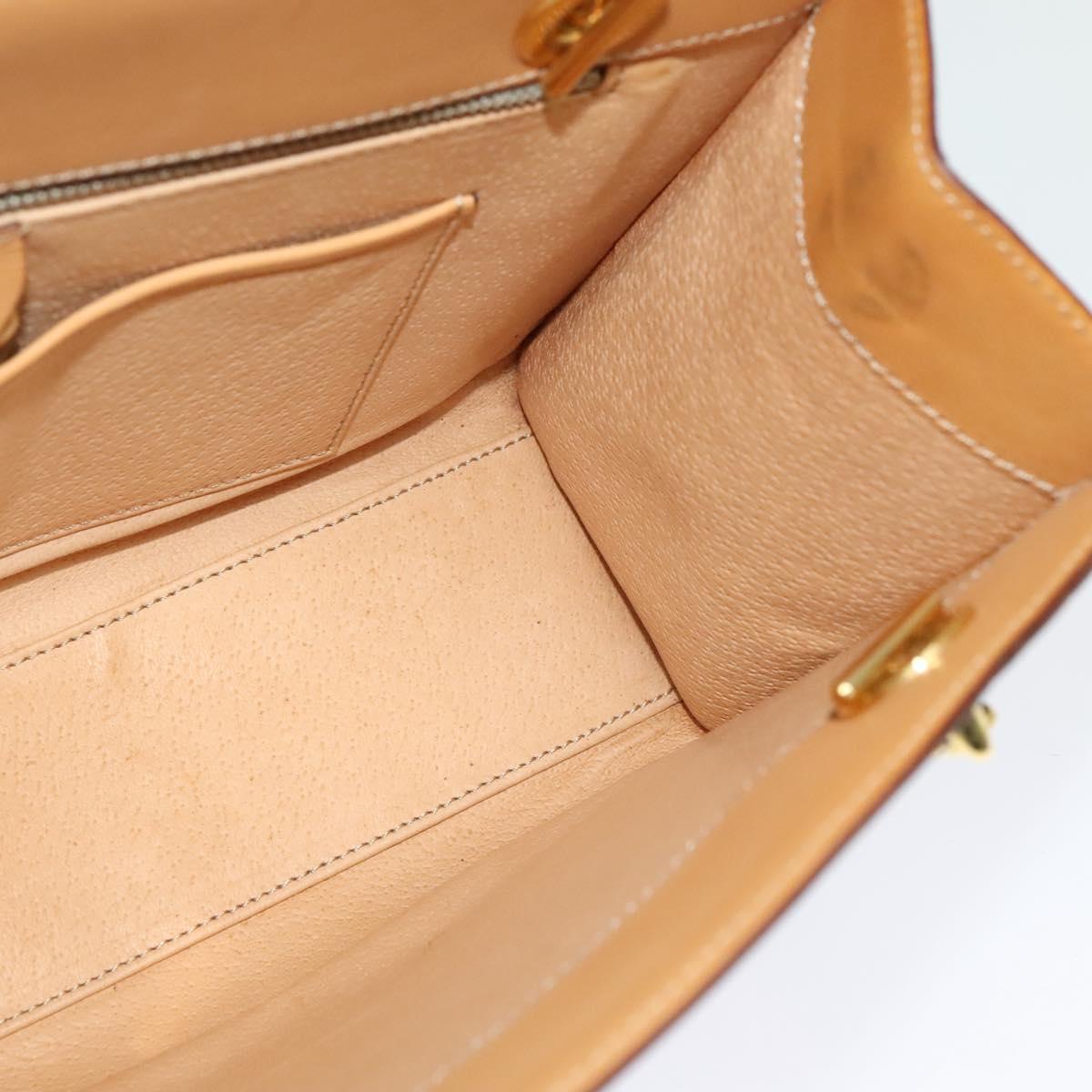 Céline Macadam, Brown, Canvas, shoulder