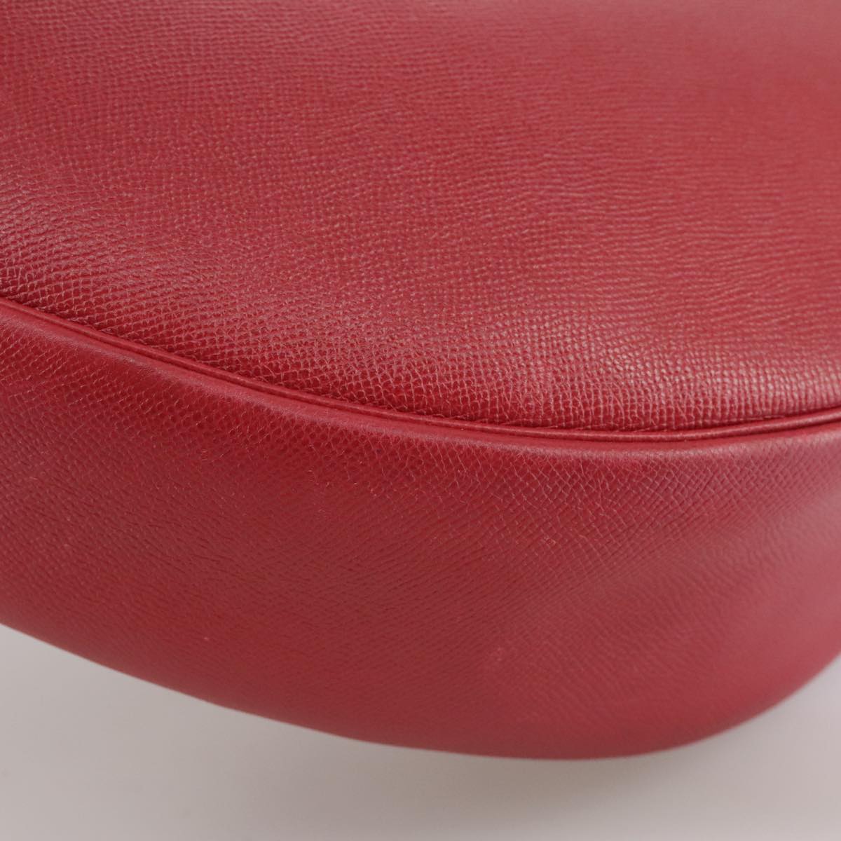Hermès, Red, Leather, shoulder