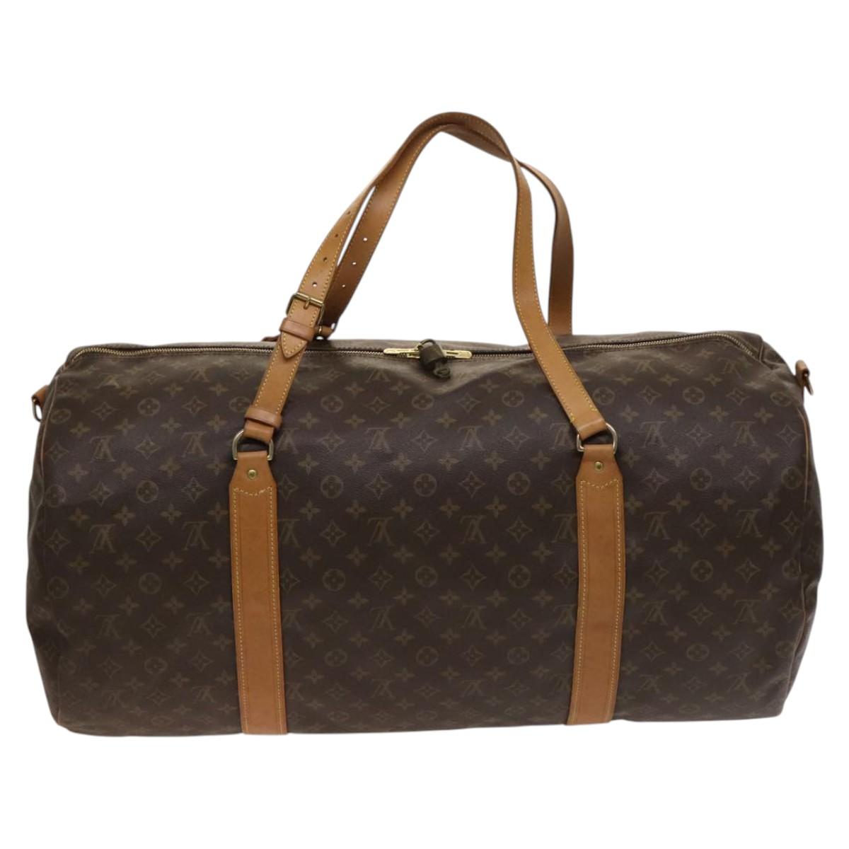 Louis Vuitton Polochon, Brown, Leather, travel