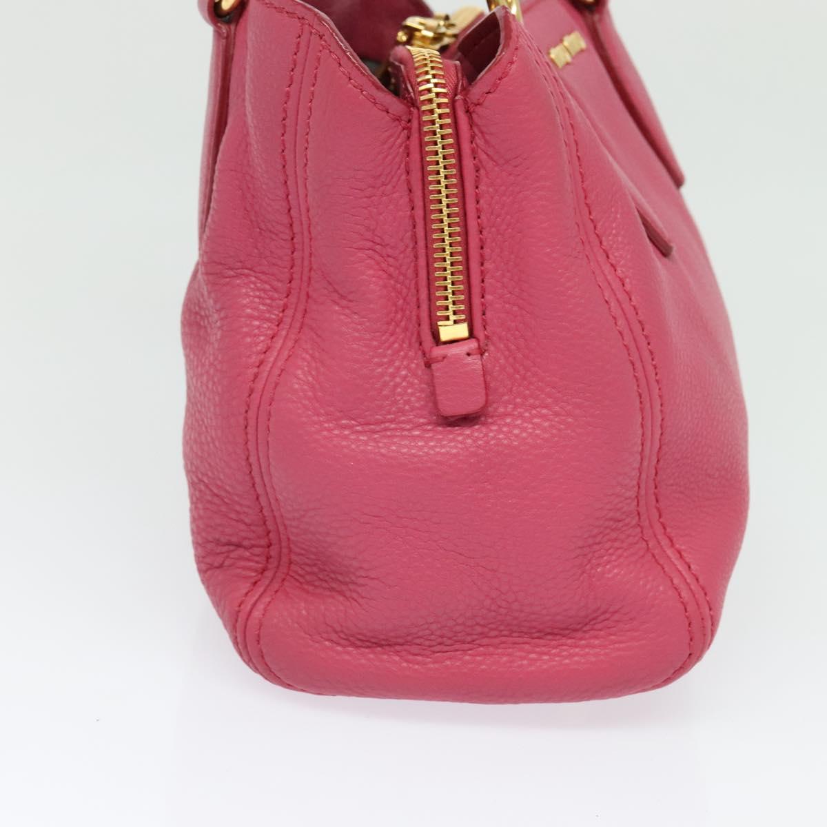 Miu Miu Vitello, Pink, Leather, handbag