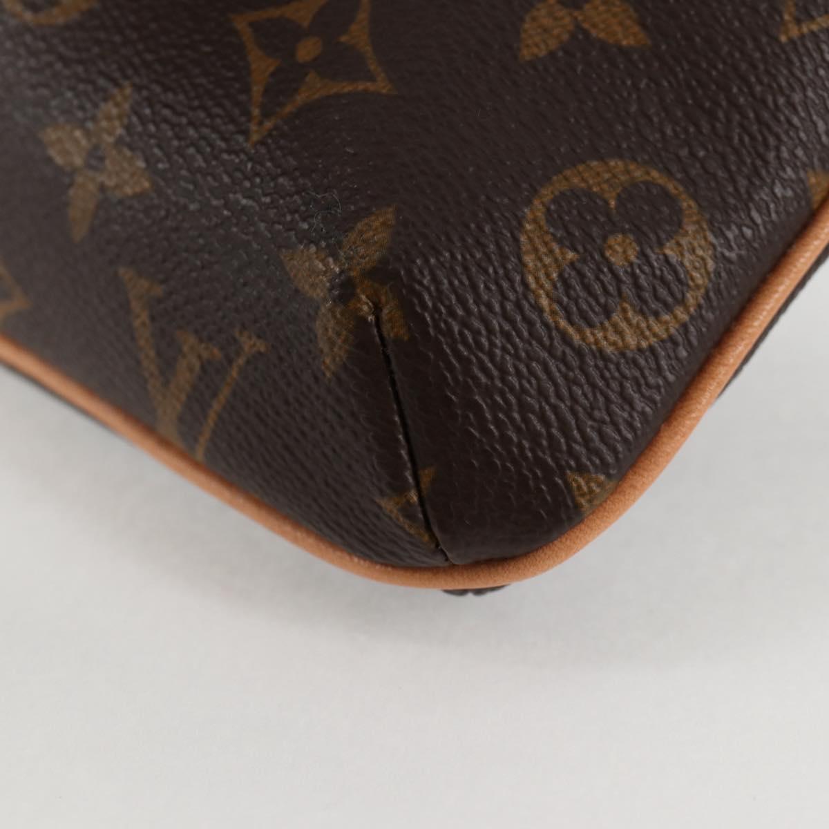 Louis Vuitton Partition, Brown, Canvas, clutch