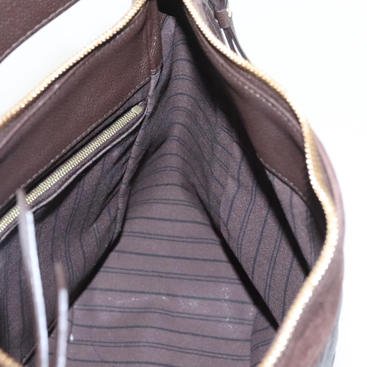 Louis Vuitton Audacieuse, Brown, Leather, handbag