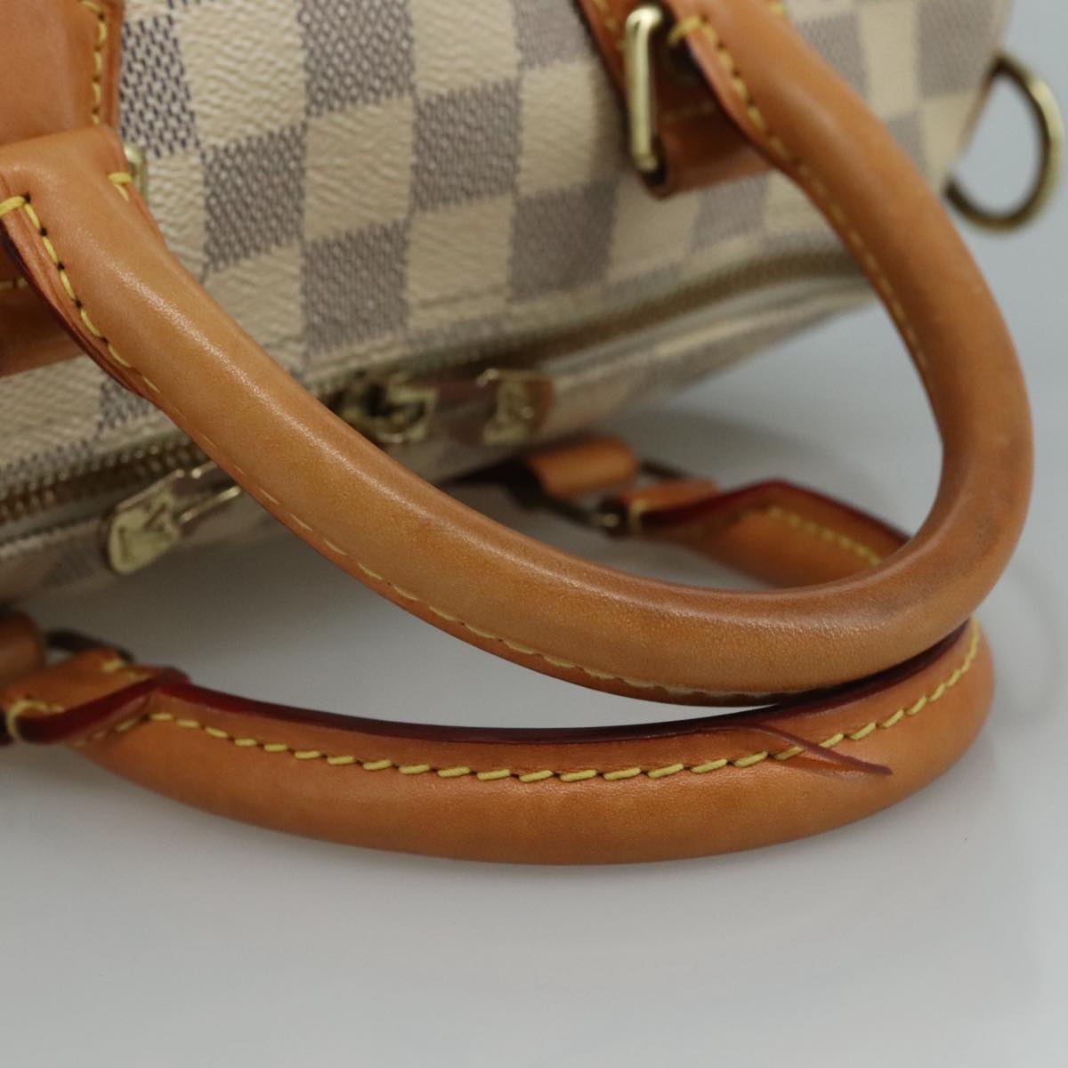 Louis Vuitton Speedy bandoulière 25, White, Canvas, handbag