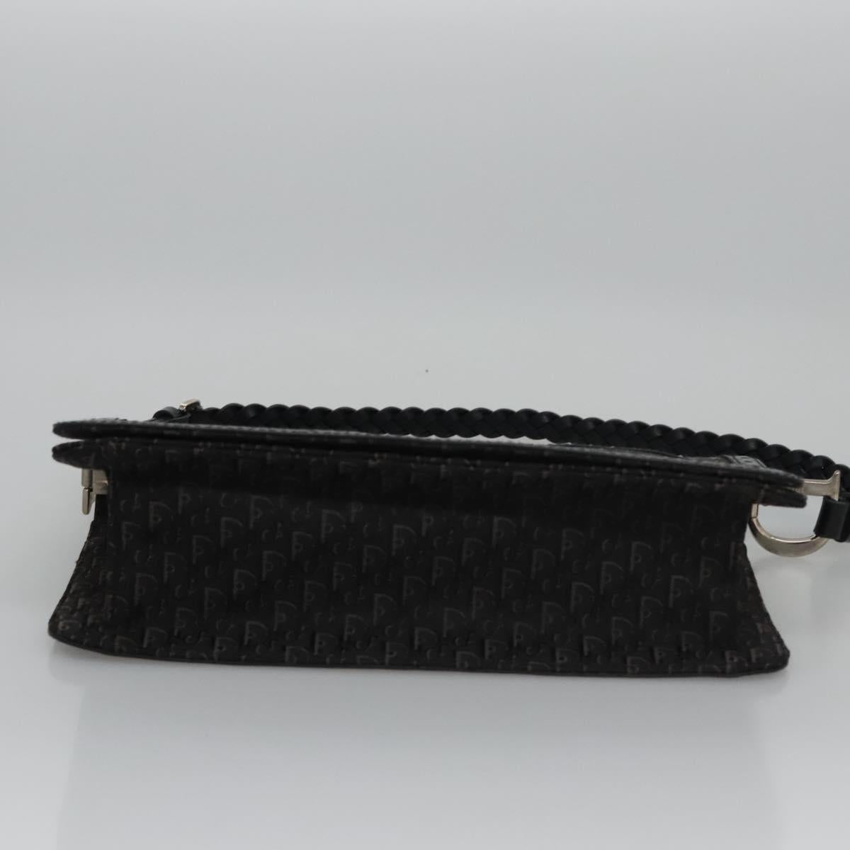 Dior Trotter, Black, Canvas, shoulder
