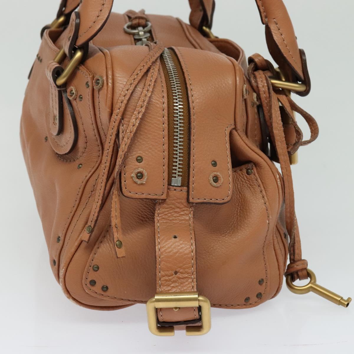 Chloé Paddington, Brown, Leather, handbag