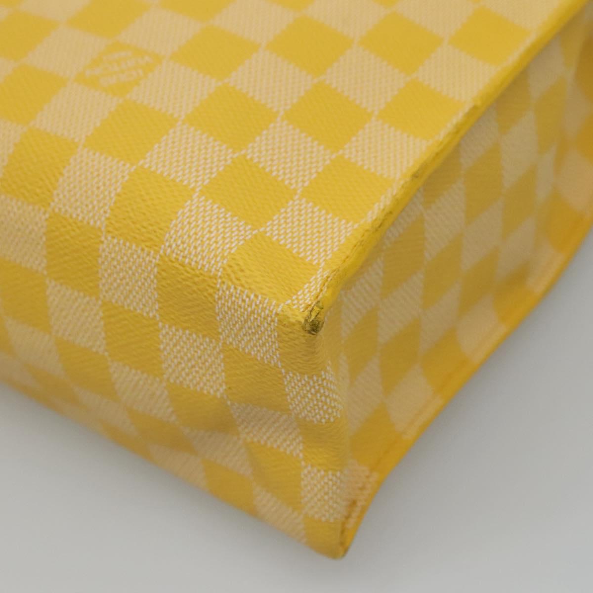 Louis Vuitton, Yellow, Canvas, handbag