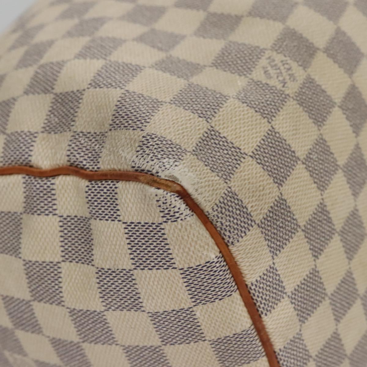 Louis Vuitton Speedy 30, White, Canvas, handbag
