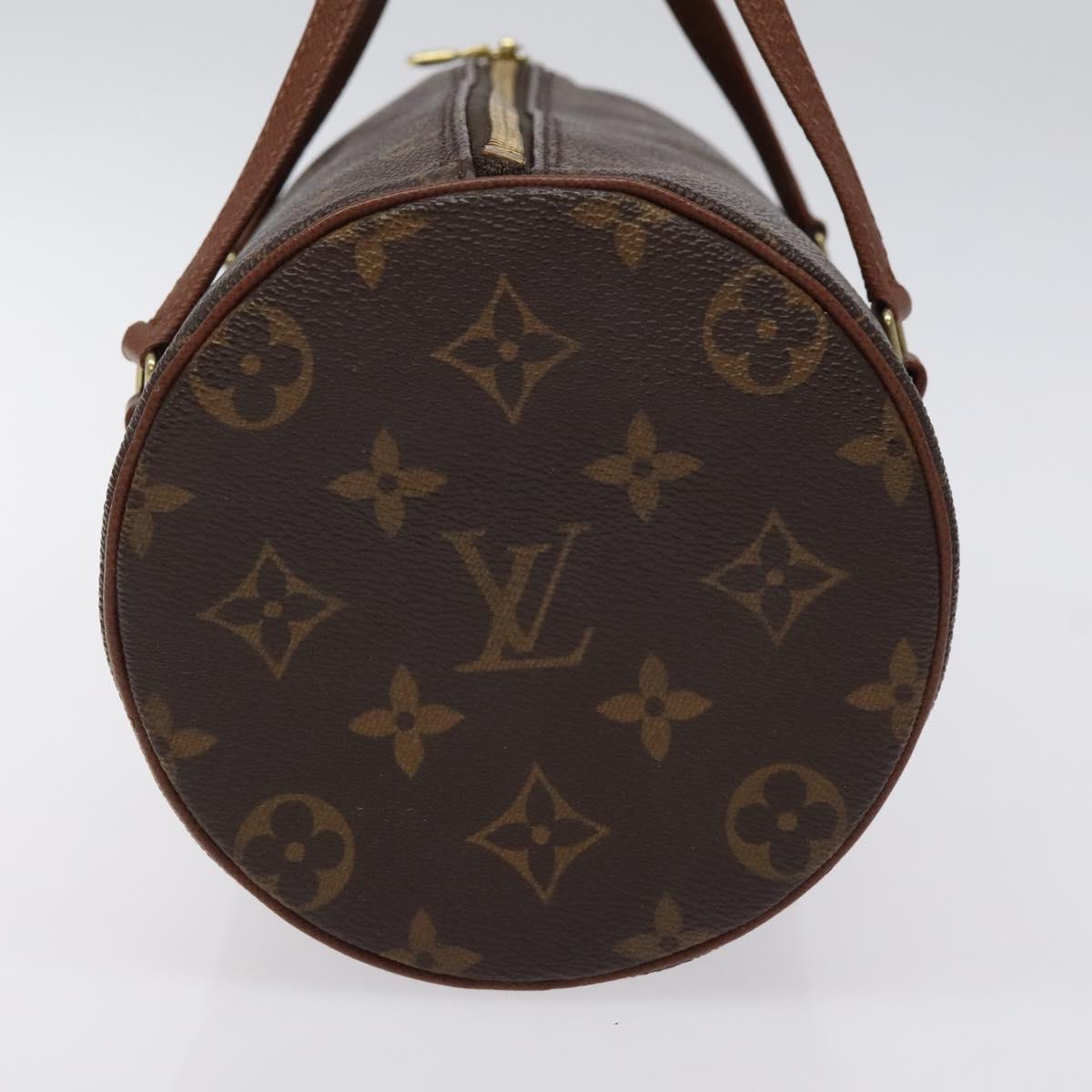 Louis Vuitton Papillon 26, Black, Canvas, handbag