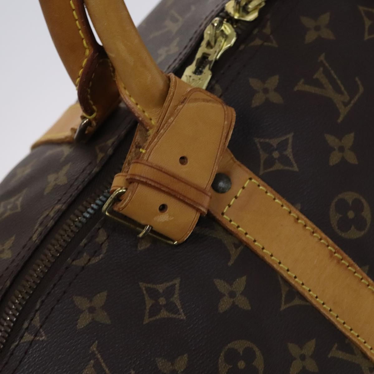 Louis Vuitton Keepall 50, Brown, Canvas, travel