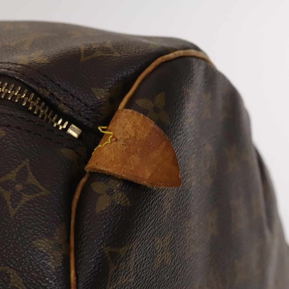 Louis Vuitton Keepall 60, Brown, Canvas, travel