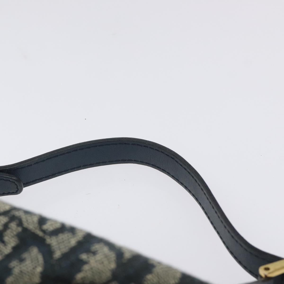 Dior Trotter, Navy, Canvas, handbag
