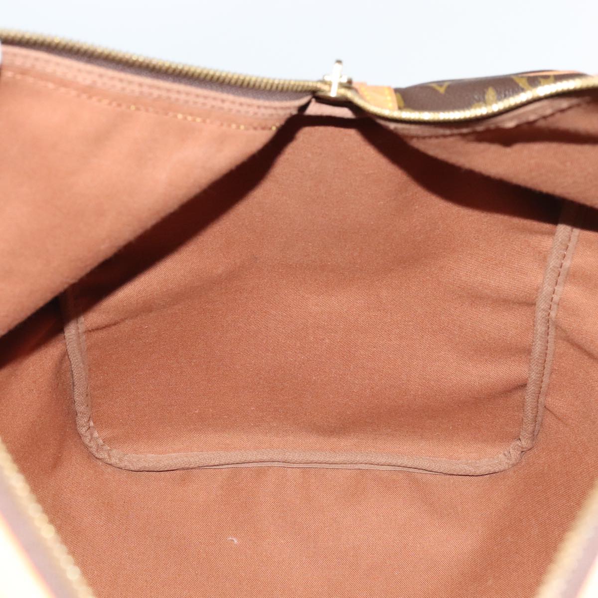 Louis Vuitton Sac Souple, Brown, Canvas, travel
