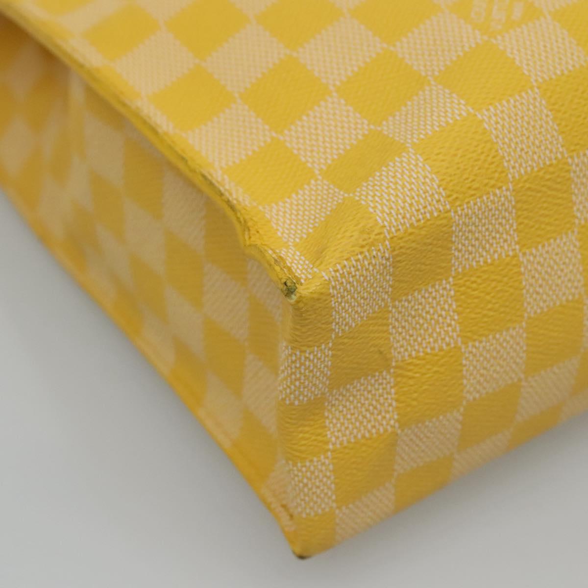 Louis Vuitton, Yellow, Canvas, handbag