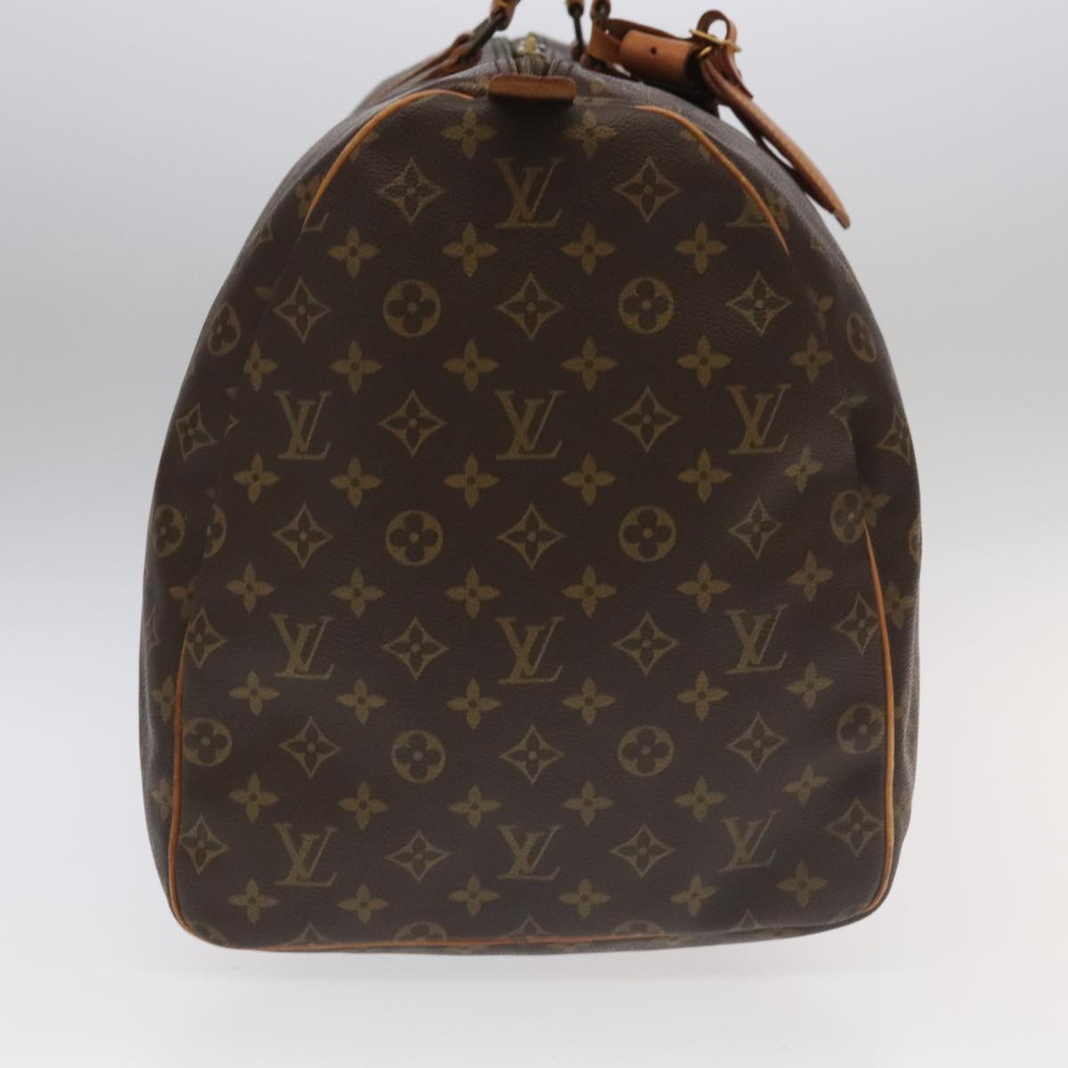 Louis Vuitton Keepall 60, Brown, Canvas, travel