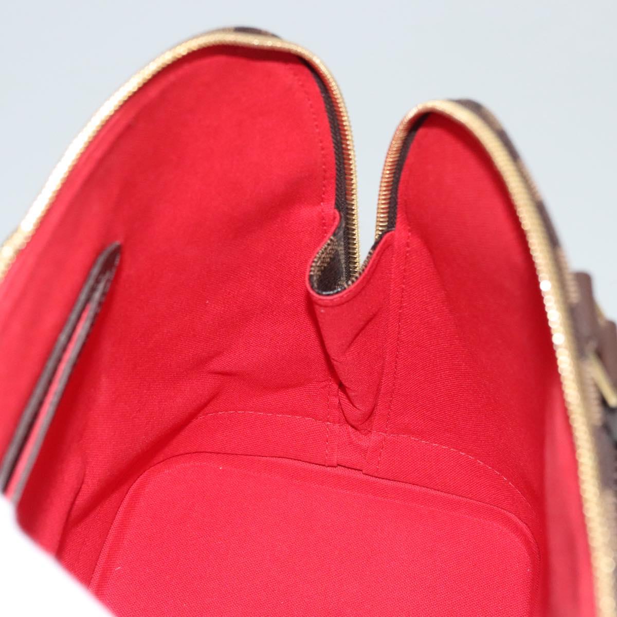 Louis Vuitton Alma, Brown, Canvas, handbag
