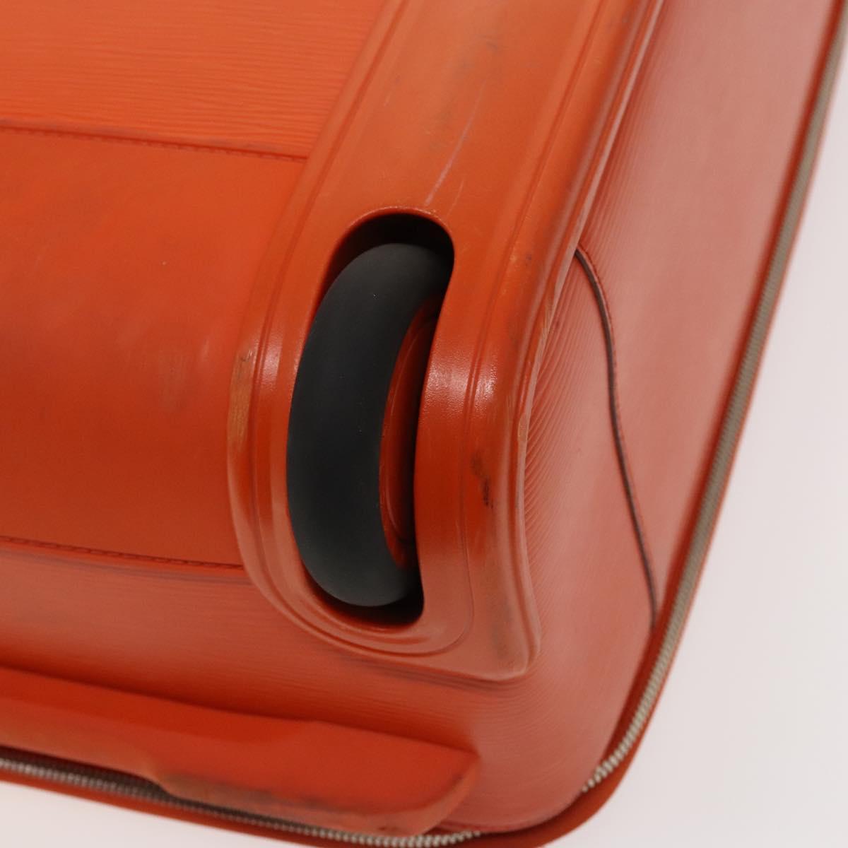 Louis Vuitton Pegase, Orange, Leather, travel
