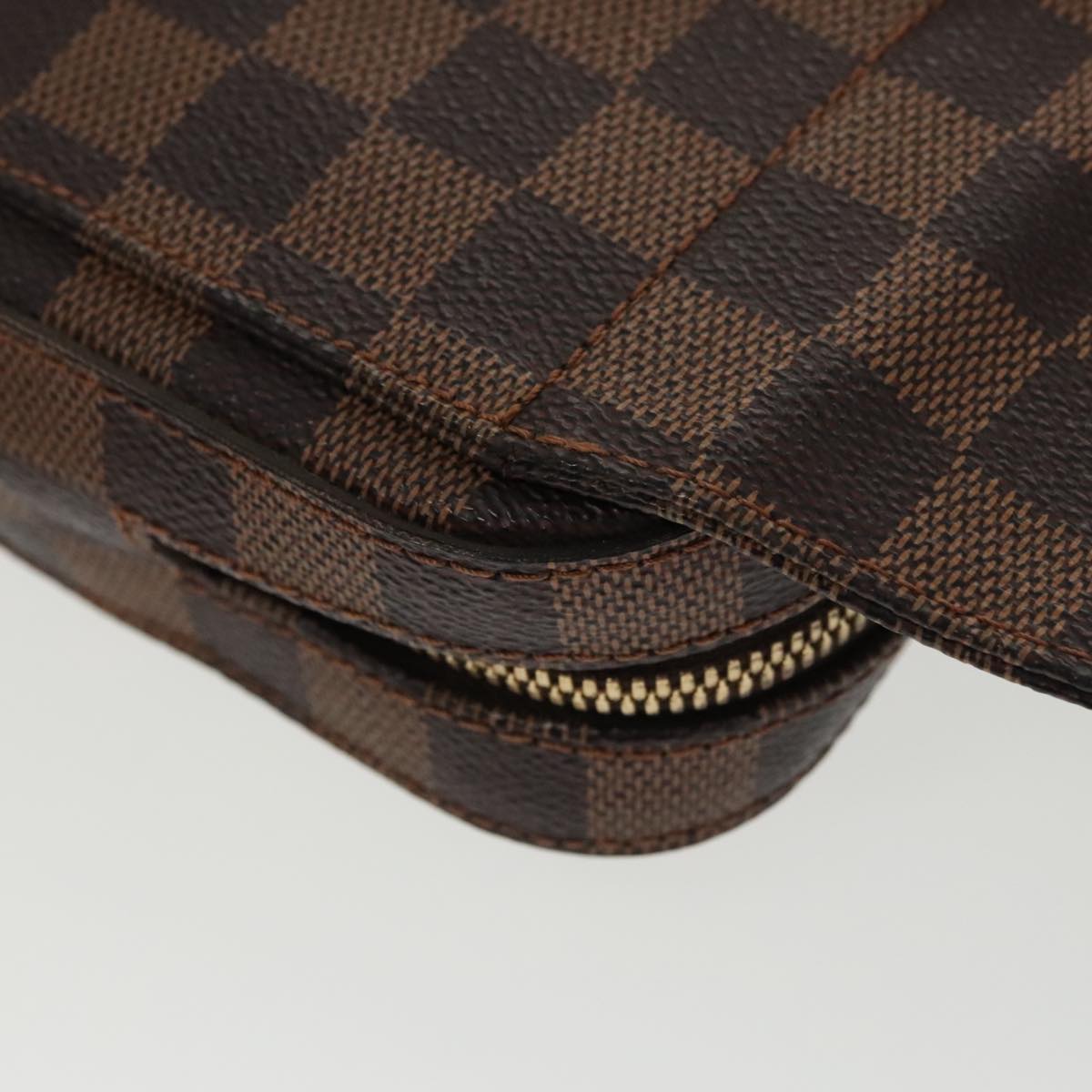 Louis Vuitton Geronimos, Brown, Canvas, shoulder