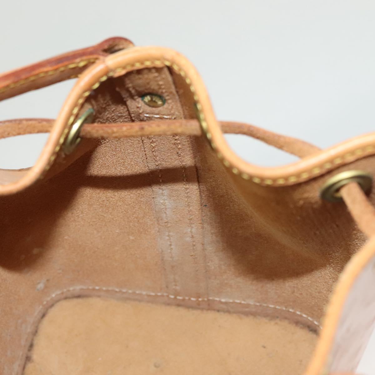 Louis Vuitton Noé, Beige, Leather, handbag