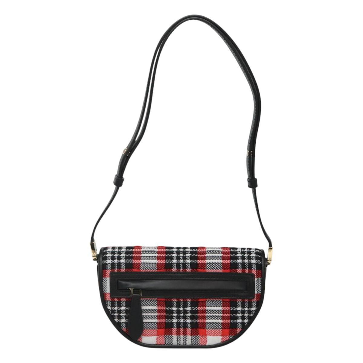 Burberry Olympia, Red, Canvas, shoulder