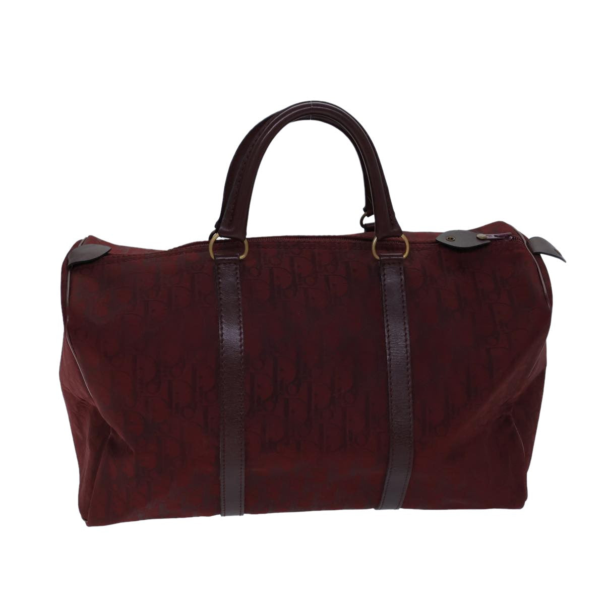 Dior Trotter, Burgundy, Canvas, travel