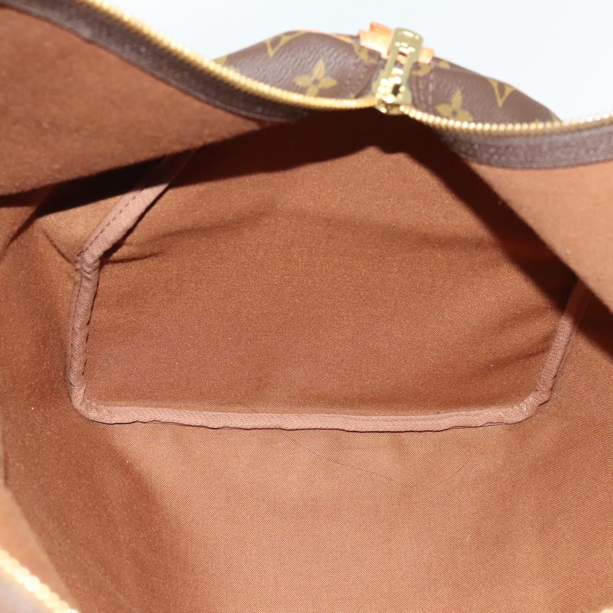 Louis Vuitton Keepall 55, Brown, Canvas, travel