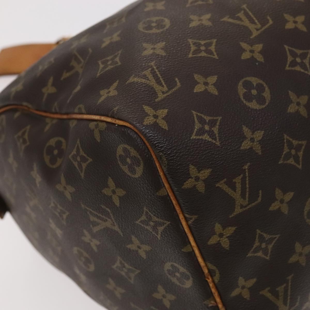 Louis Vuitton Keepall 45, Brown, Canvas, travel