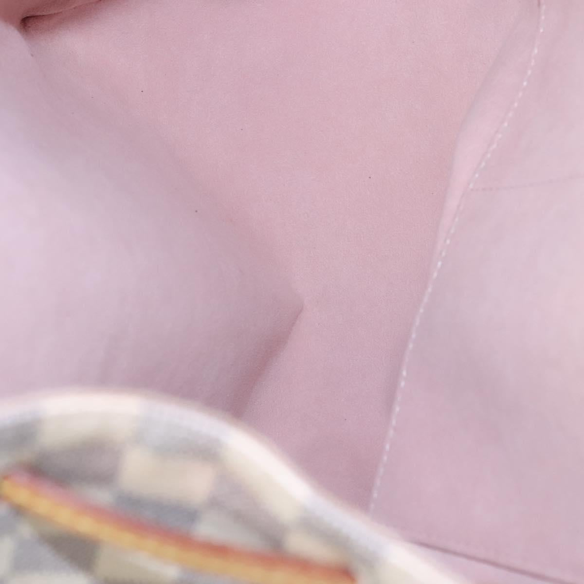 Louis Vuitton Sperone, White, Canvas, backpack
