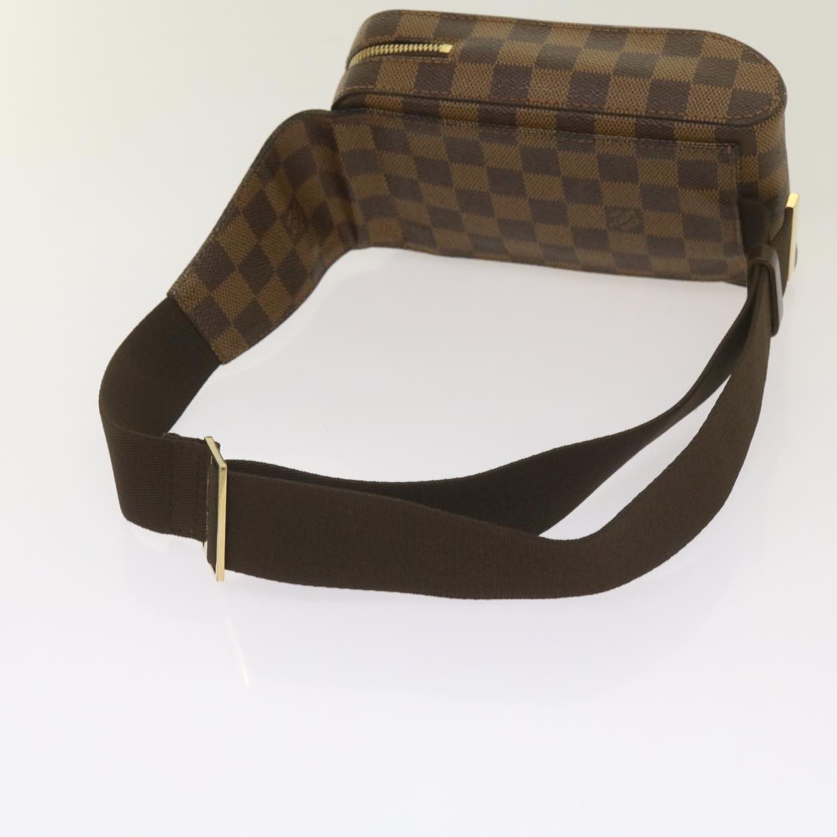 Louis Vuitton Geronimos, Brown, Canvas, shoulder