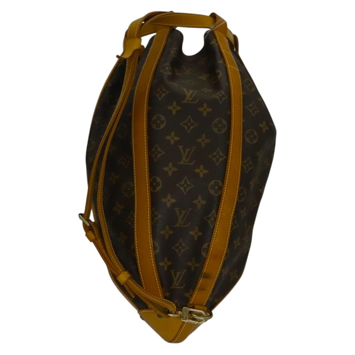 Louis Vuitton Romeo Gigli, Brown, Canvas, backpack